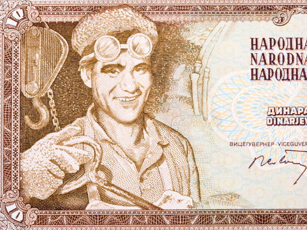 istock Arif Heralic a portrait from Yugoslav money 1393760021