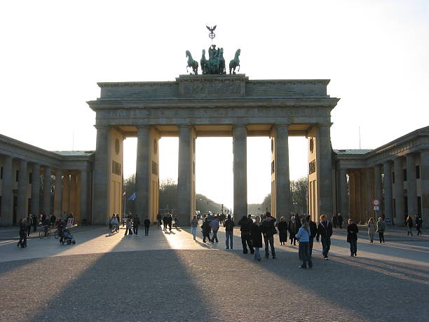 istock The Brandenburg Gate with tourists in Berlin, Germany 139376252