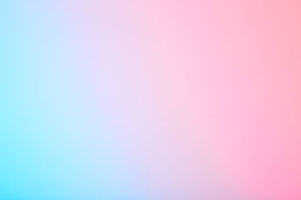 istock Gradient color from blue to pink. Boy or girl. Abstract colorful background. Spring and Easter holiday mockup design. Copy space. Minimalist style. Without texture. Abstraction 1393763484