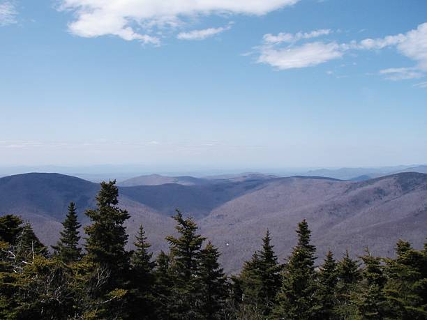 Vermont mountains 1 stock photo