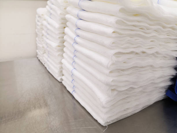 istock Medical Surgical Folded Laparotomy Sponge Or Gauze 1393766218