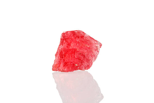 istock macro mineral stone spinel on a white background 1393766943