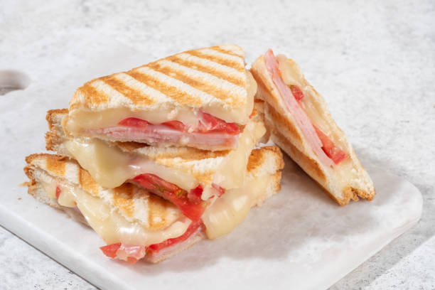 istock grilled ham and cheese sandwich 1393767632