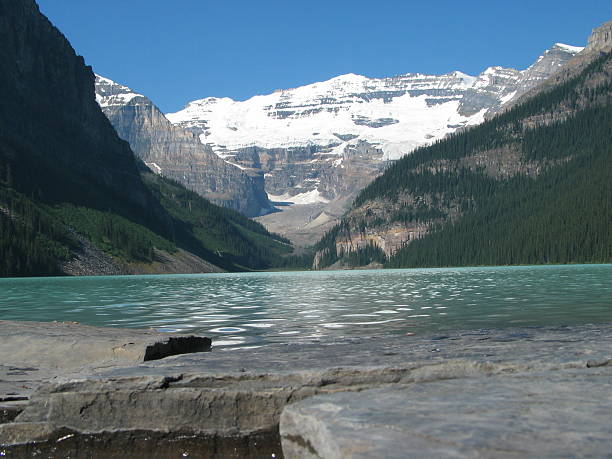 Lake Louise stock photo