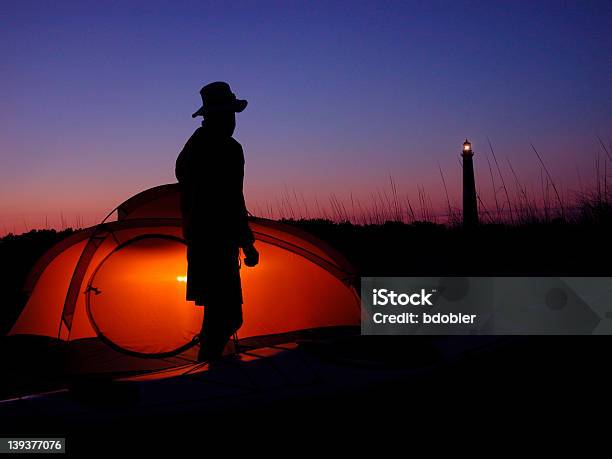Cape Lookout Kajak Camping Stockfoto und mehr Bilder von Spionage und Aufklärung - Spionage und Aufklärung, Außenaufnahme von Gebäuden, Camping