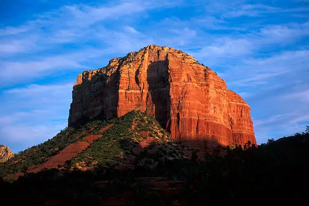 A beautiful view of the red rocks of Sedona