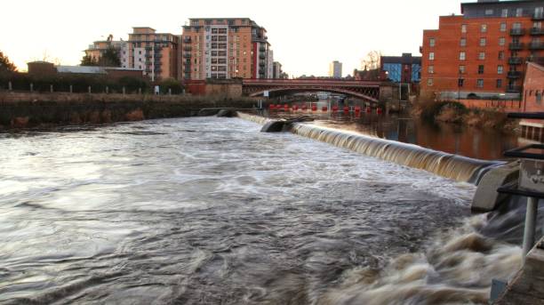 istock River Aire, Leeds, West Yorkshire, November 2021 1393772796