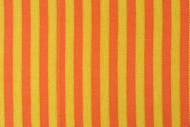 istock Striped beach towel as background, top view 1393776572