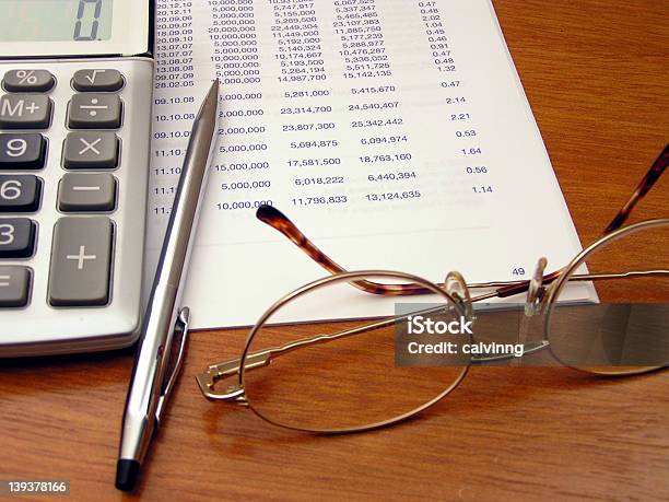 Desk 2 Stock Photo - Download Image Now - Calculator, Color Image, Desk