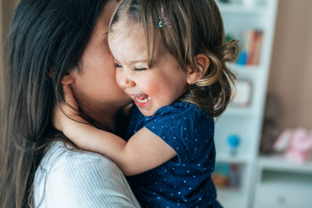 istock Mother and little daughter 1393782073