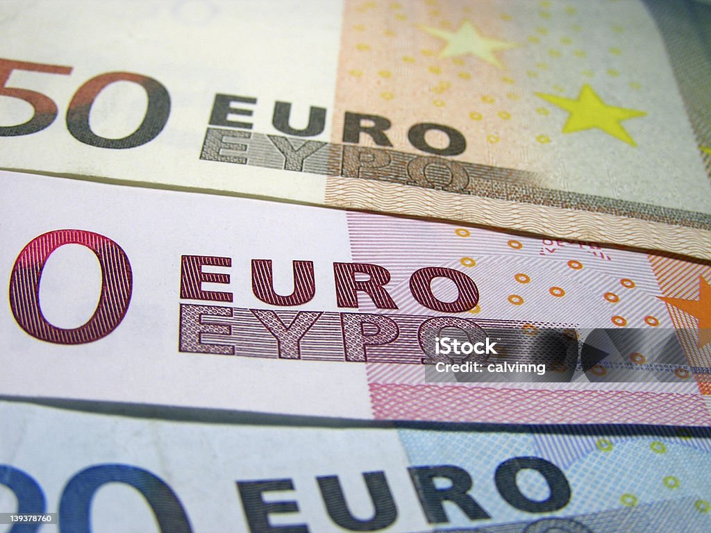 Billets euro - Photo de Culture européenne libre de droits