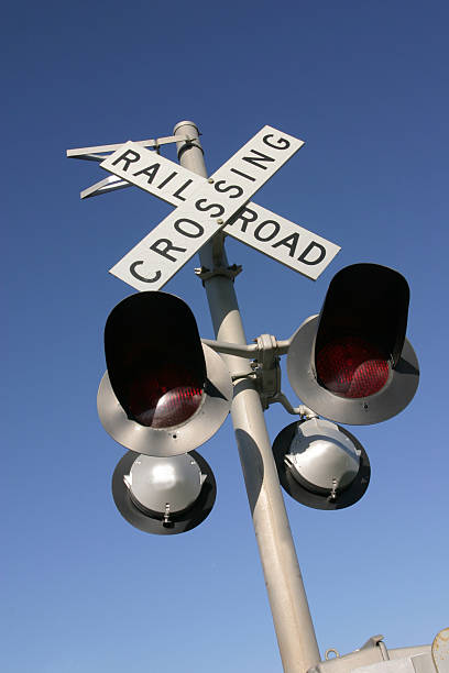 istock Rail Road Crossing Sign 139378978