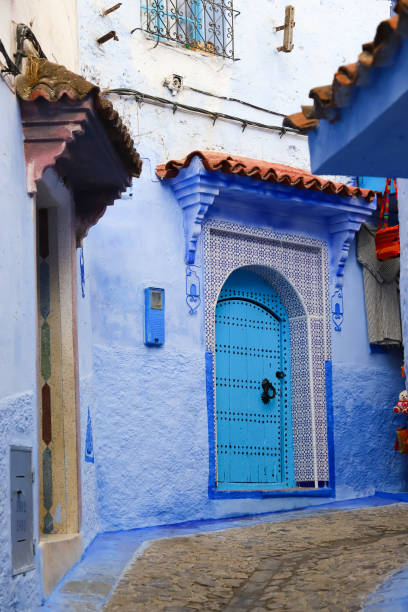 istock Street in Chefchaouen, Morocco 1393793222