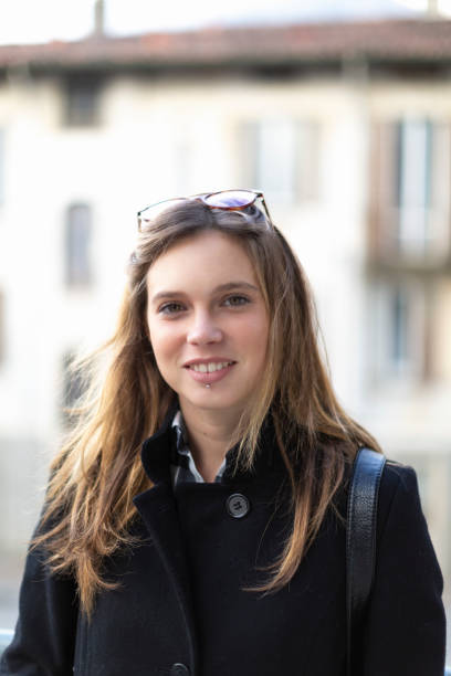 istock Portrait of young female student 1393799085