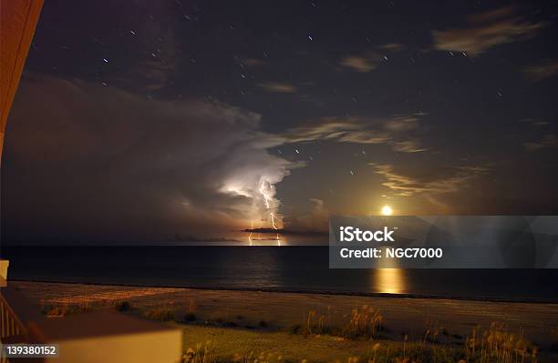 Moon Lightning Stock Photo - Download Image Now - Anna Maria Island, Star - Space, Astronomy