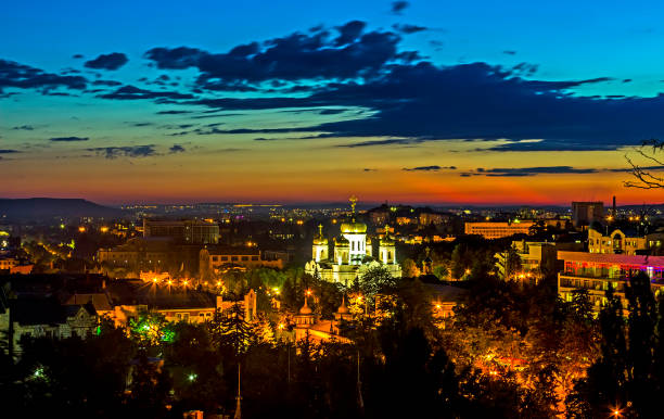 istock Summer evening in Pyatigorsk. 1393808109