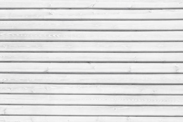 istock White wooden board exterior wall texture. Old knotty whitewashed wood planks. Abstract light rustic vintage background 1393816414