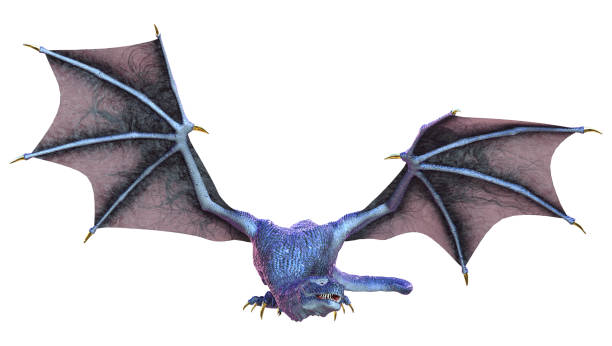 istock 3D Rendering Fairy Tale Dragon on White 1393822591