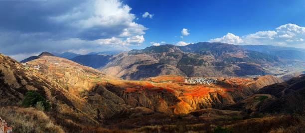 istock Red land in Dongchuan Yunnan 1393835096