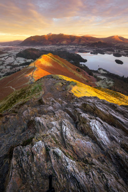 istock Derwentwater Sunrise From Catbells, Lake District, UK. 1393839167