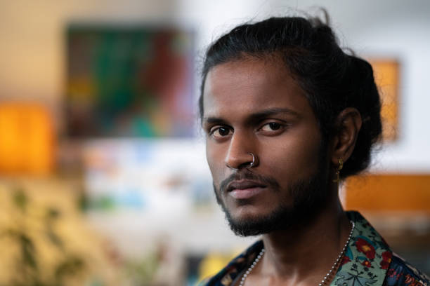 istock Young Indian Man Close-up 1393844490