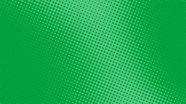 istock Superhero pop art background turquoise green color in retro comic book style, fun dotted background, vector illustration eps10 1393847994