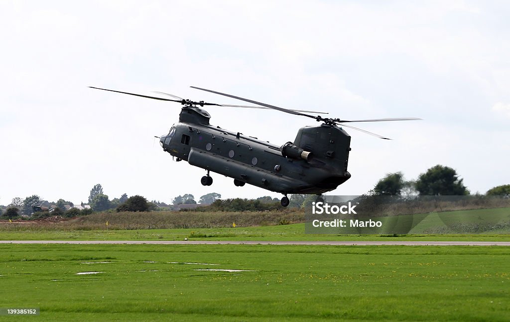 Chinook Helikopter - Zbiór zdjęć royalty-free (Broń)