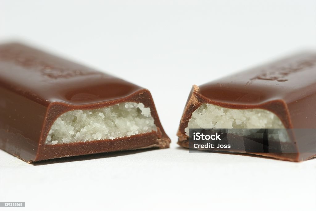 Marzipan Schokolade - Lizenzfrei Ausgepackt Stock-Foto