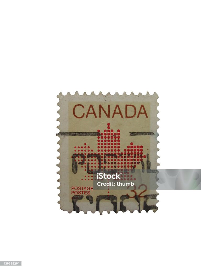 canadian Stempel, isoliert#3 - Lizenzfrei Alt Stock-Foto