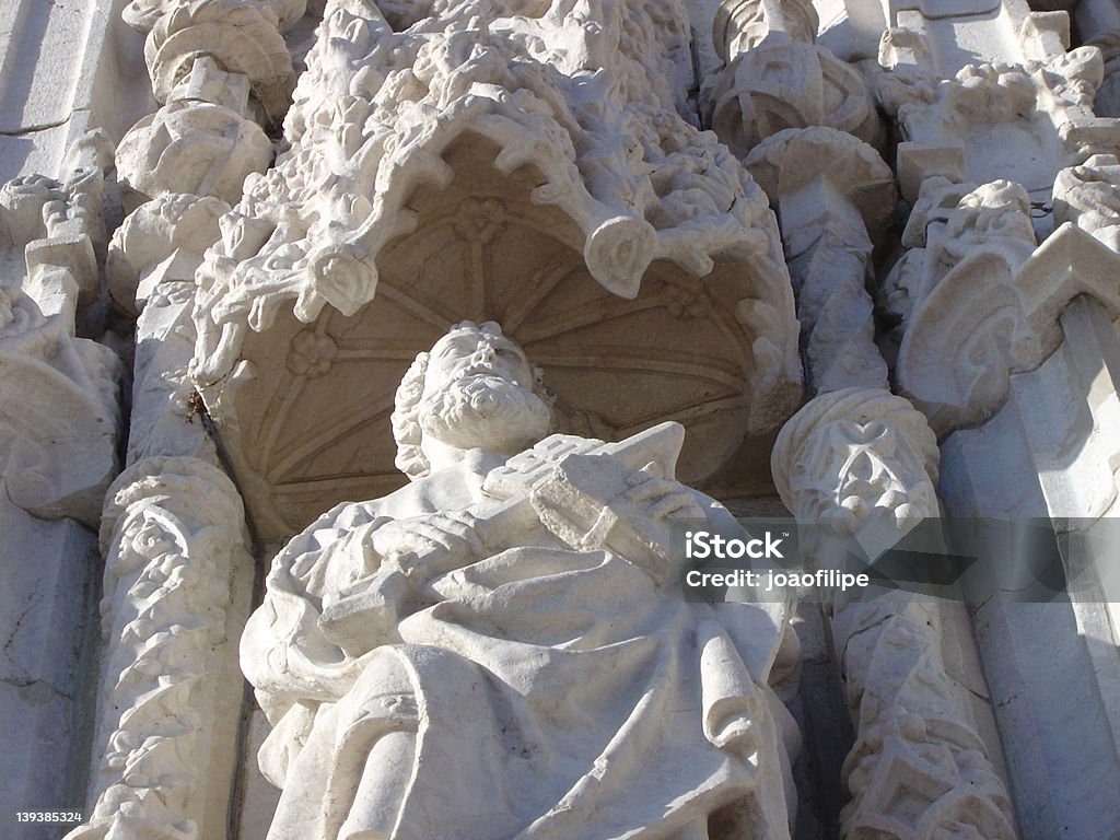 jeronimos monastery6 jeronimos monastery stone saint Architecture Stock Photo