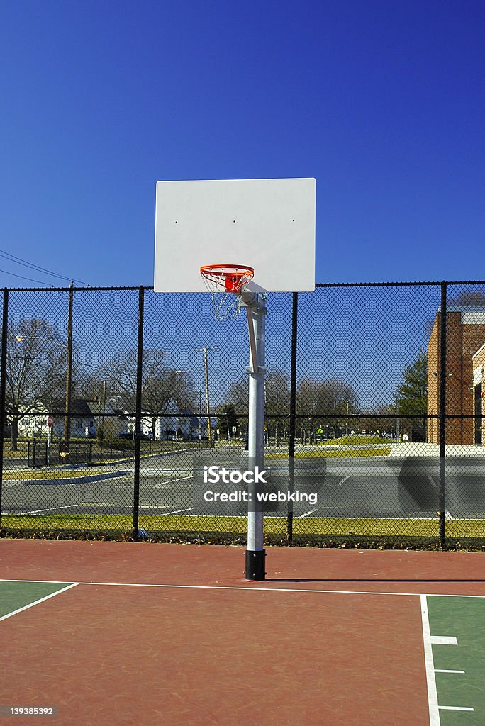 Campo da basket - Foto stock royalty-free di Attività