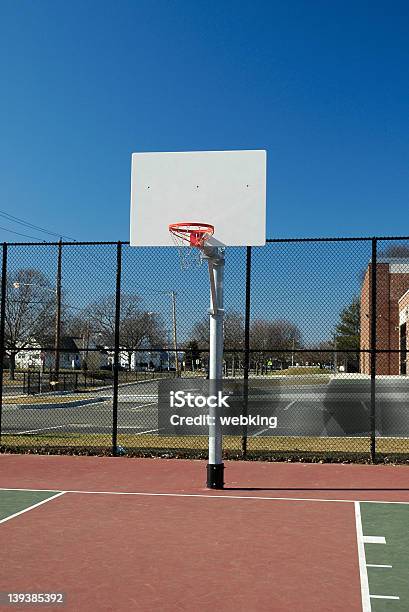 Campo Da Basket - Fotografie stock e altre immagini di Attività - Attività, Campo sportivo, Canestro da pallacanestro