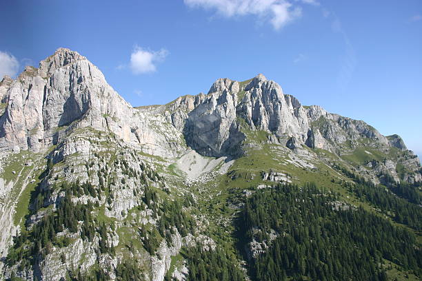 Alpes Panorama 2 - fotografia de stock