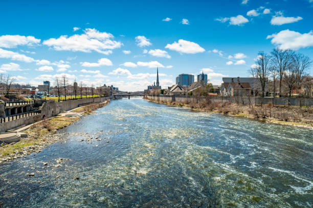 istock Downtown Cambridge Ontario Canada Grand River 1393855290