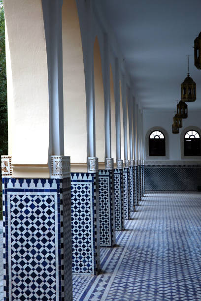 istock Artistic and traditional ceiling design in Morocco 1393858429