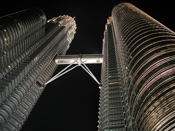 Petronas Towers, Kuala Lumpur stock photo