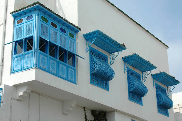 istock Balcony and windows in Tunisia 1393859395