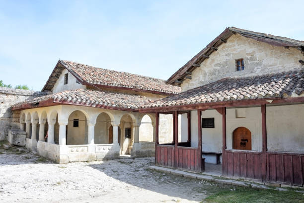 istock Cave town Chufut-Kale at Bakhchisarai, Crimea 1393862129
