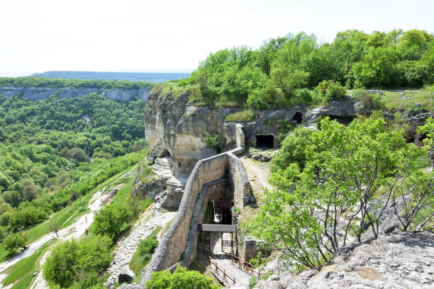 istock Cave town Chufut-Kale at Bakhchisarai, Crimea 1393862164