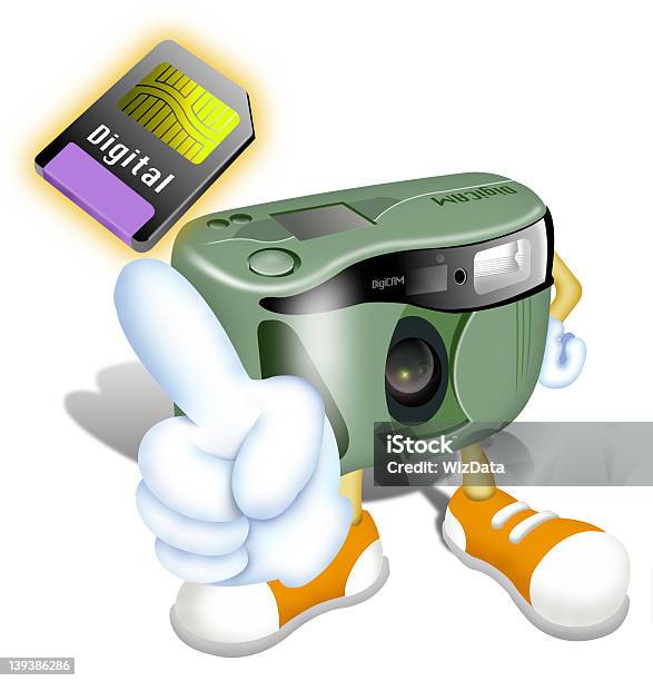 Camera Character Camera Character Stock Illustration - Download Image Now - Animal ...
