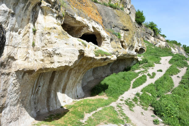 istock Cave town Chufut-Kale at Bakhchisarai, Crimea 1393862885