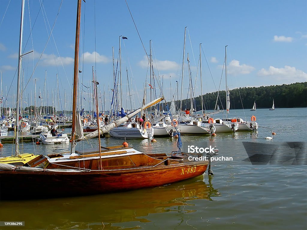 Porto di yacht - Foto stock royalty-free di Acqua