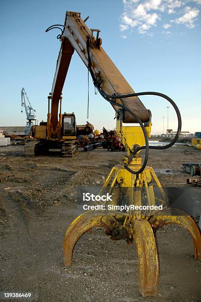 Hidráulicos Braço - Fotografias de stock e mais imagens de Confiabilidade - Confiabilidade, Machinery, Azul