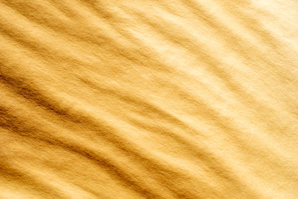 Abstract aerial photo of moody sand dunes from above Shark Bay Western Australia
