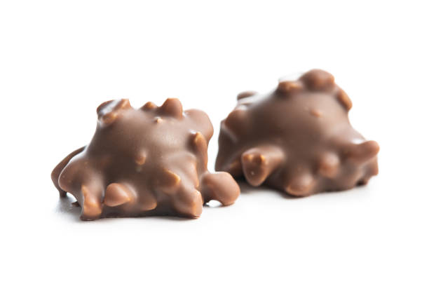 istock Chocolate truffles. Sweer pralines. 1393867794