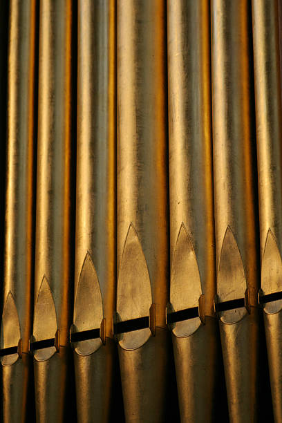 Organ Pipes stock photo