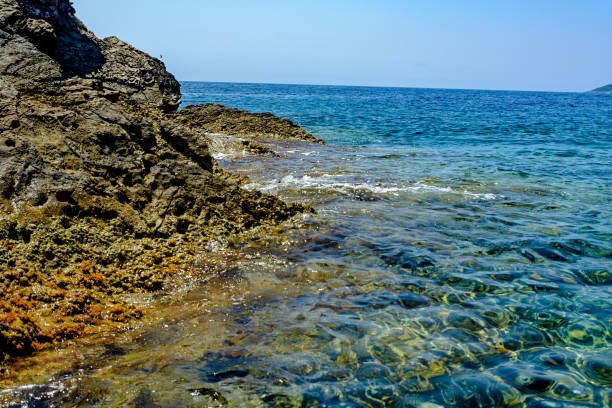 istock Coastline of the Adriatic coast. 1393869122