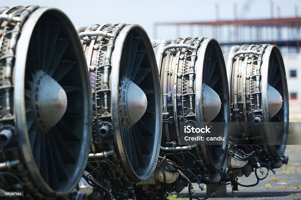 B - 1 Lancer motores - Foto de stock de Bombardero libre de derechos