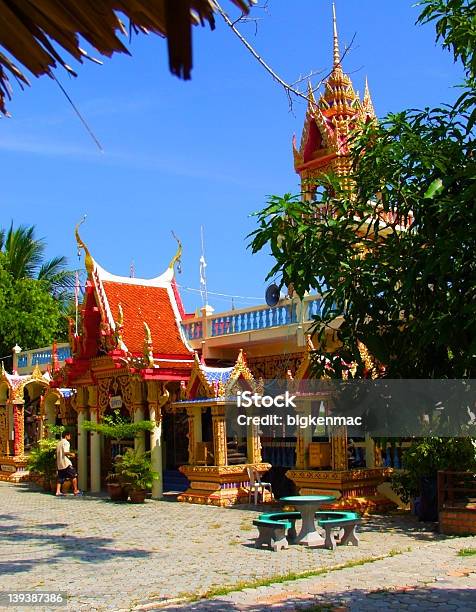 Templo Budista Koh Samui Tailandia Foto de stock y más banco de imágenes de Asia - Asia, Budismo, Distante