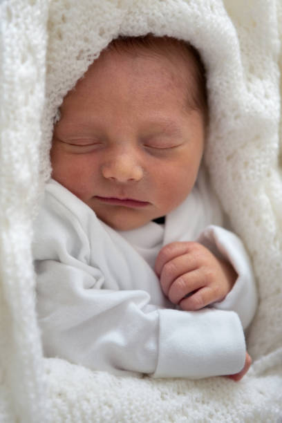 istock Newborn baby boy, four days old 1393876186